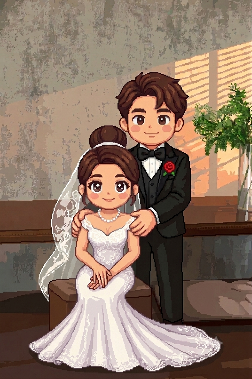 婚纱照 5（像素版）